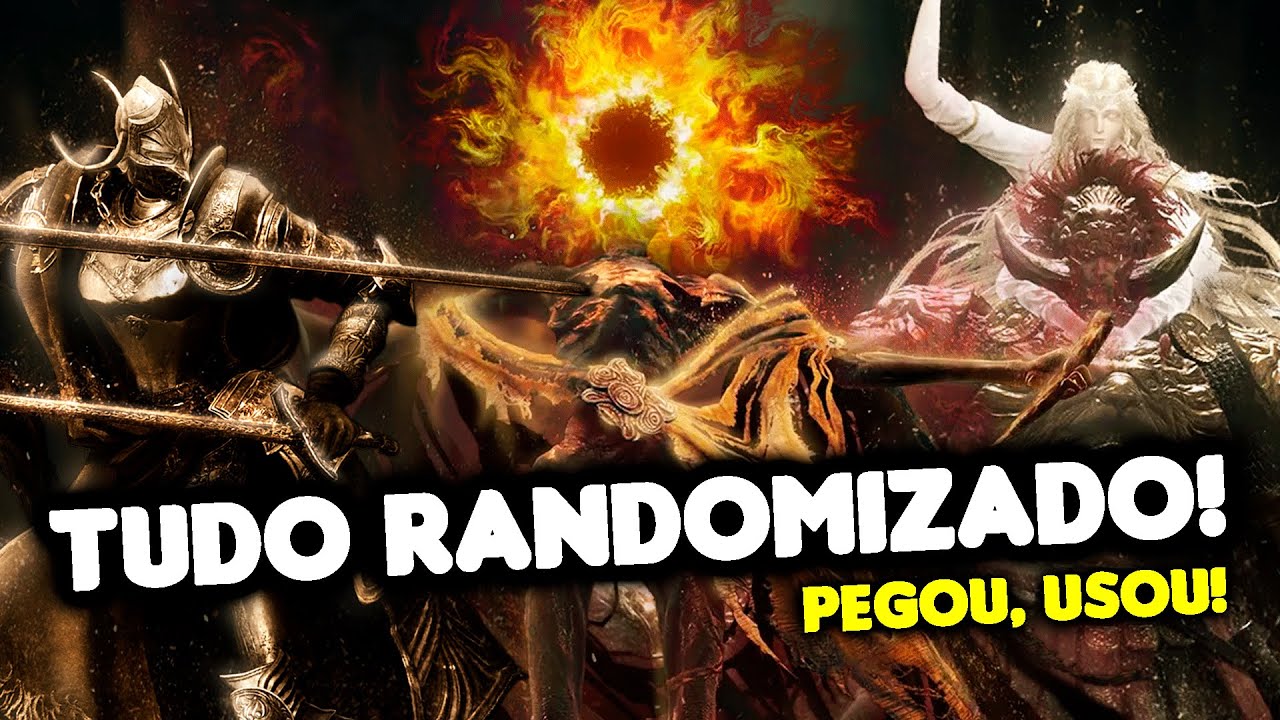 ZERANDO DLC ELDEN RING COM TUDO RANDOMIZADO!