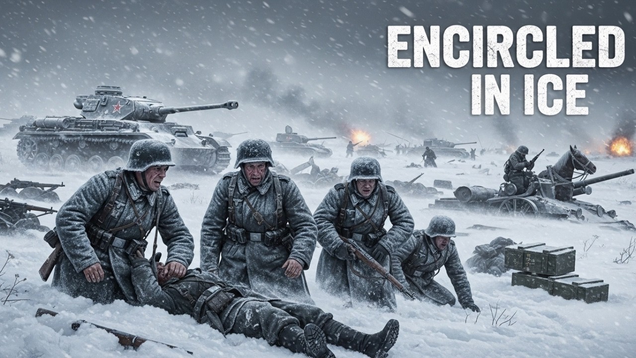 Encircled in Ice: The Soviet Winter Traps That No Army Escaped – WW2 Documentary