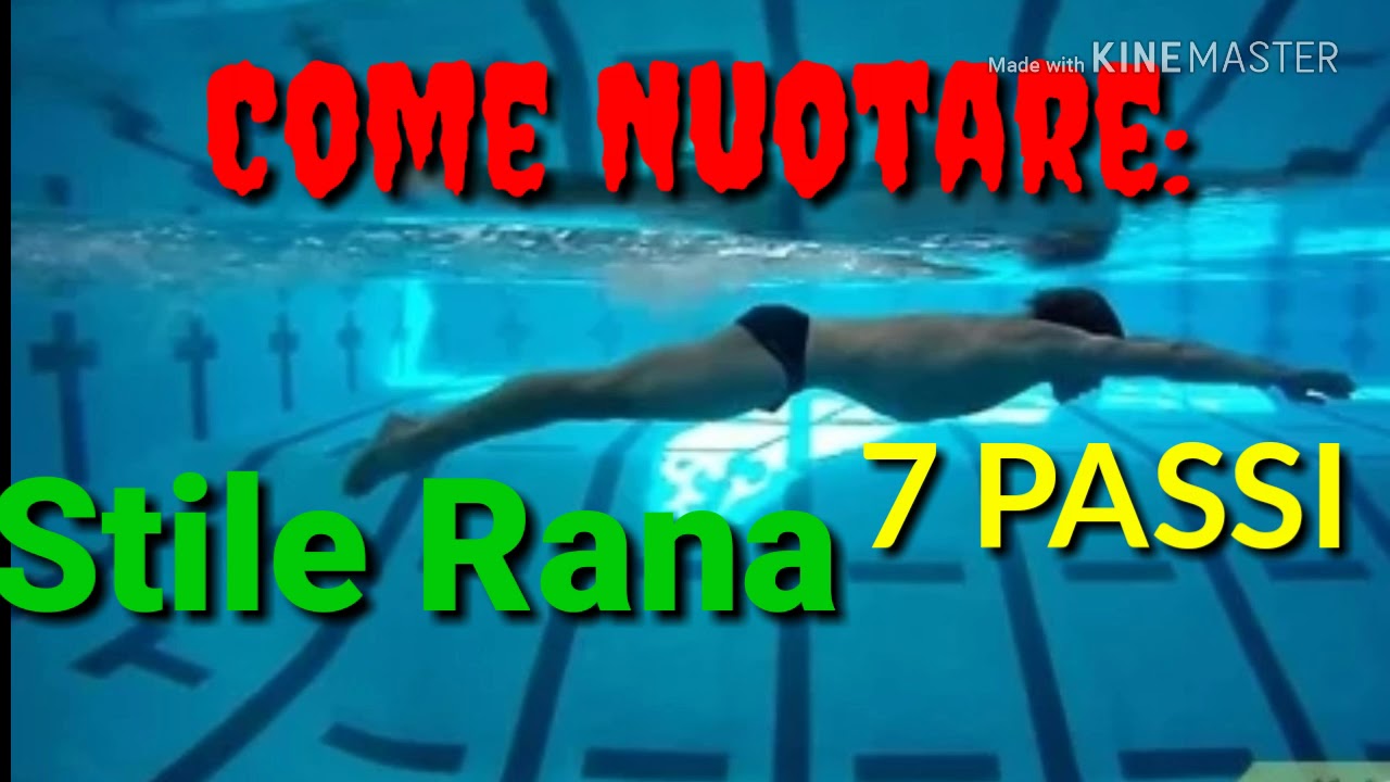 Come Nuotare Lo Stile Rana in 7 Passi.