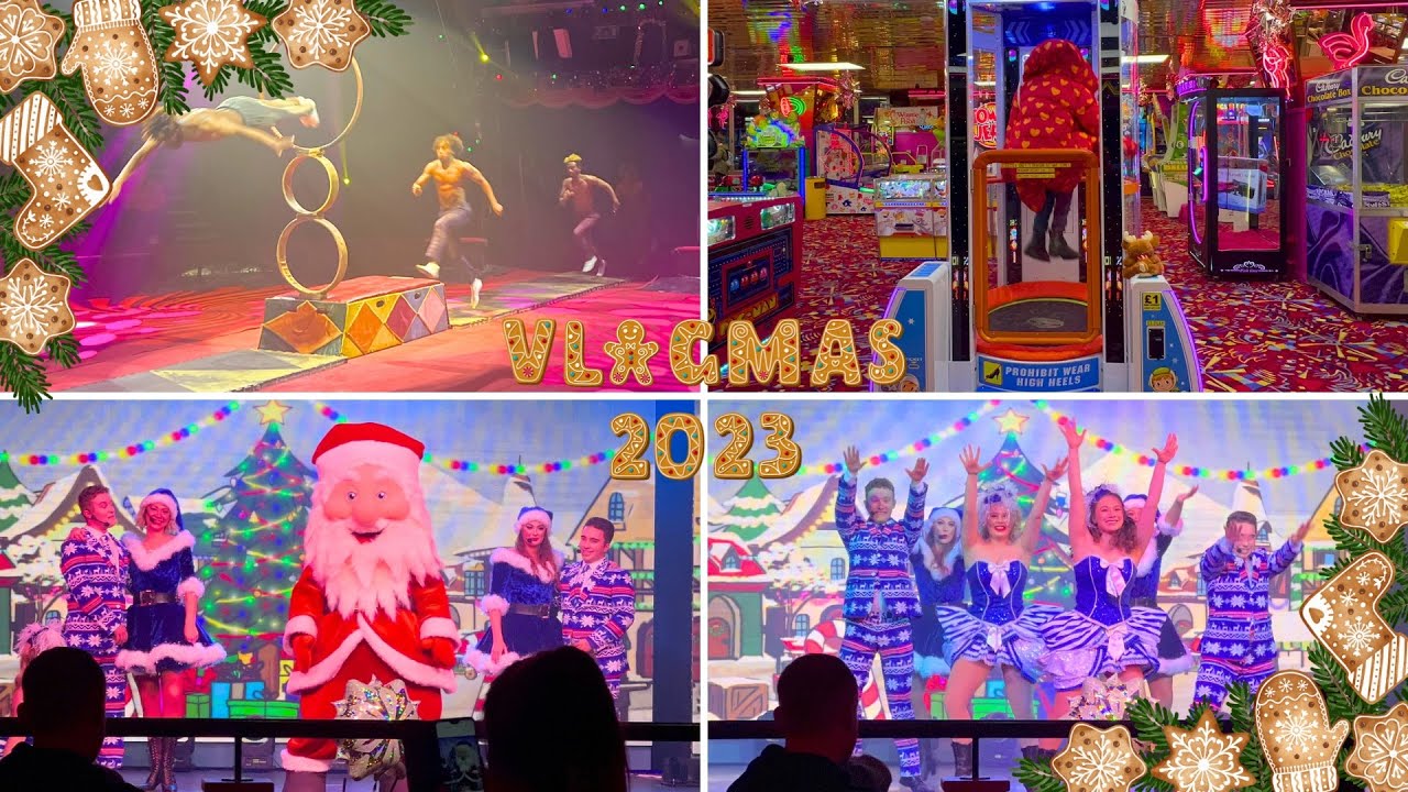Great Yarmouth Hippodrome Circus, Arcades and Haven Seashore Christmas Entertainment | Vlogmas 20