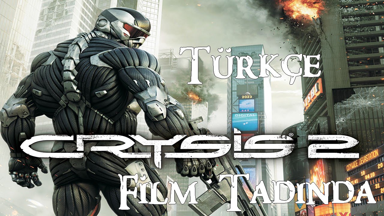 Crysis 2 - Türkçe Tüm Oyun İçi Sahneler - Film Tadında