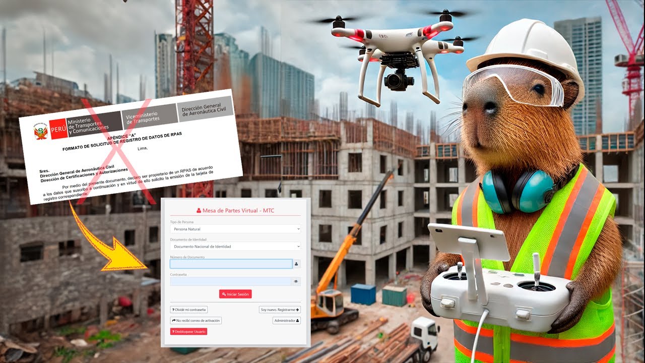 ¿Cómo registrar tu DRONE con los nuevos requisitos en Perú?  TUTORIAL de Drones en Perú