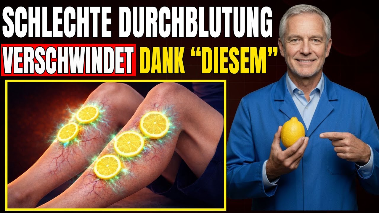 Krampfadern in den Beinen: Dieses Geheimnis verbessert die Durchblutung