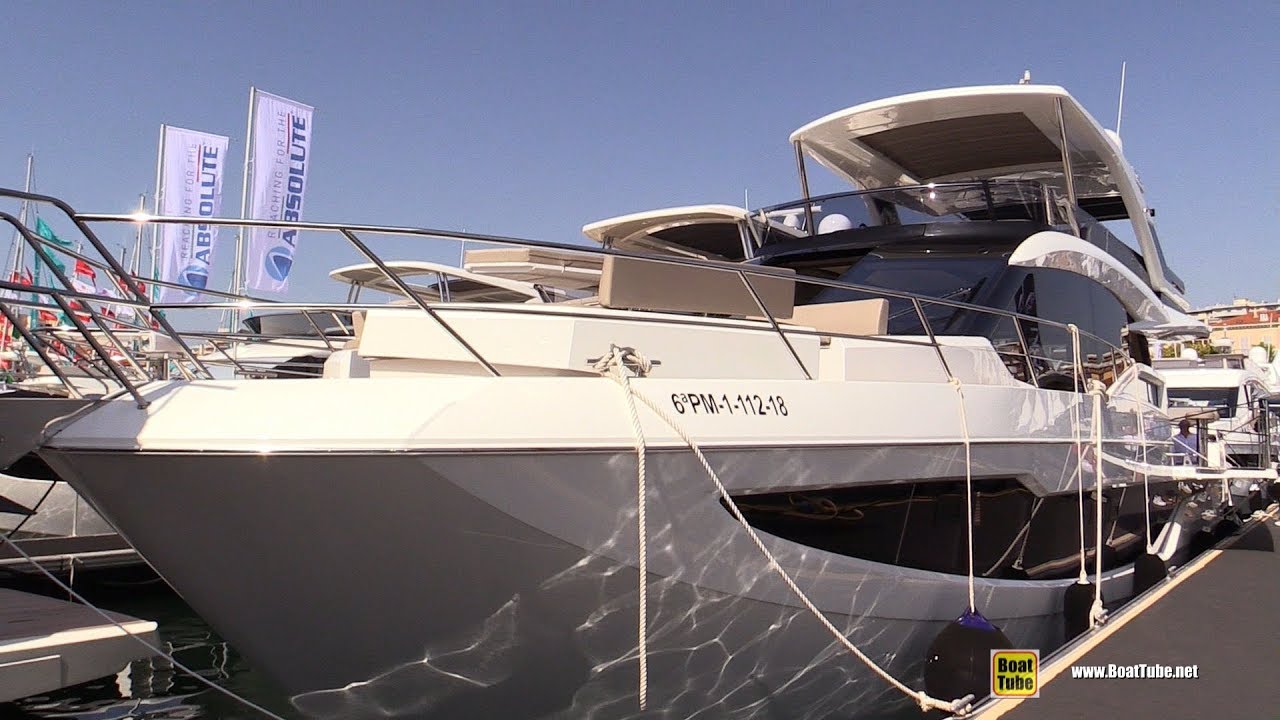2019 Galeon 640 Luxury Yacht - Deck and Interior Walkaround - 2018 Cannes Yachting Festival