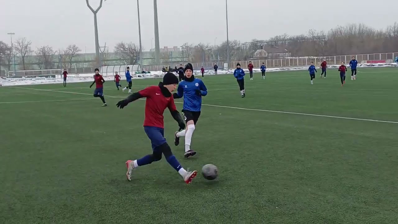 Escola Varsovia 2012 vs. KS Zwar friendly, 1st half, 21 Feb 2026