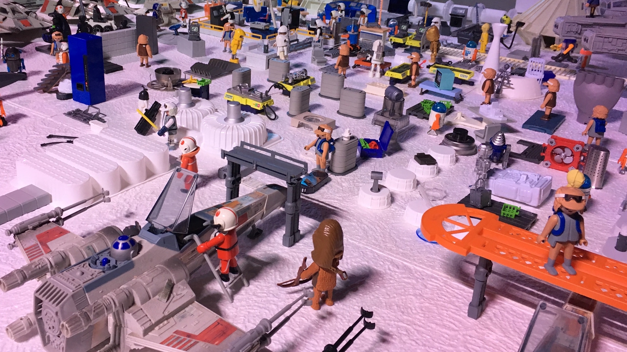 Timelapse expo PLAYMOBIL à Mini World Lyon