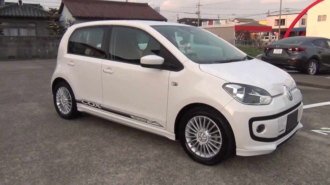 H26 VW UP上級グレードhigh up！（ハイ アップ！）COX Complete Car 仕様☆キャンディホワイト　中古車情報