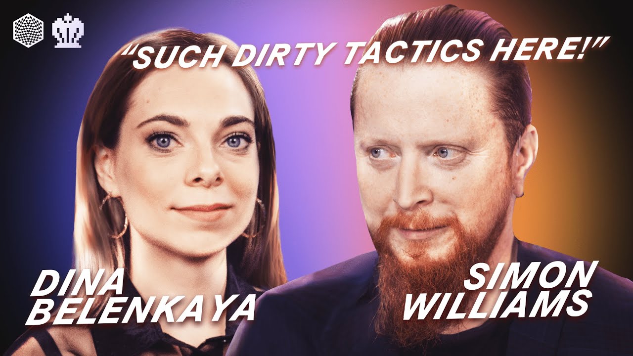 A Fierce Chess Battle: WGM Dina Belenkaya  vs. 'The Ginger GM' Simon Williams