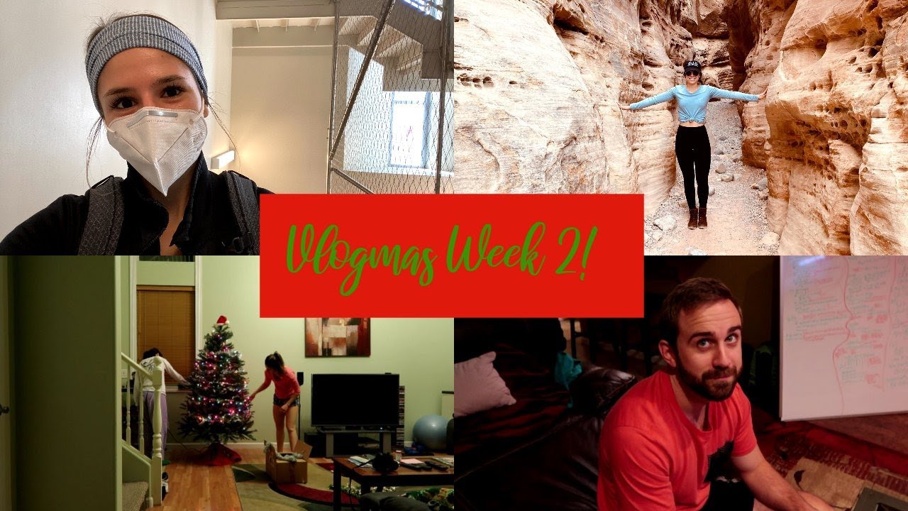 Vlogmas Week #2 | Exploring Valley of Fire, decorating for Christmas, last week of clinicals!