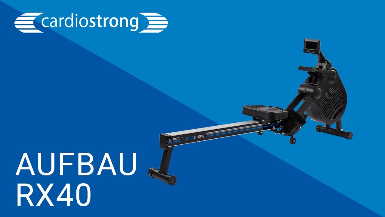 Aufbauvideo cardiostrong RX40 Rudergerät | Montageanleitung