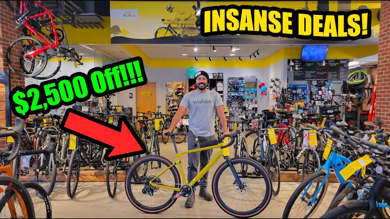 Bike Shops are overstocked and have INSANE deals right now! Elite Cycling in Leawood, Kansas