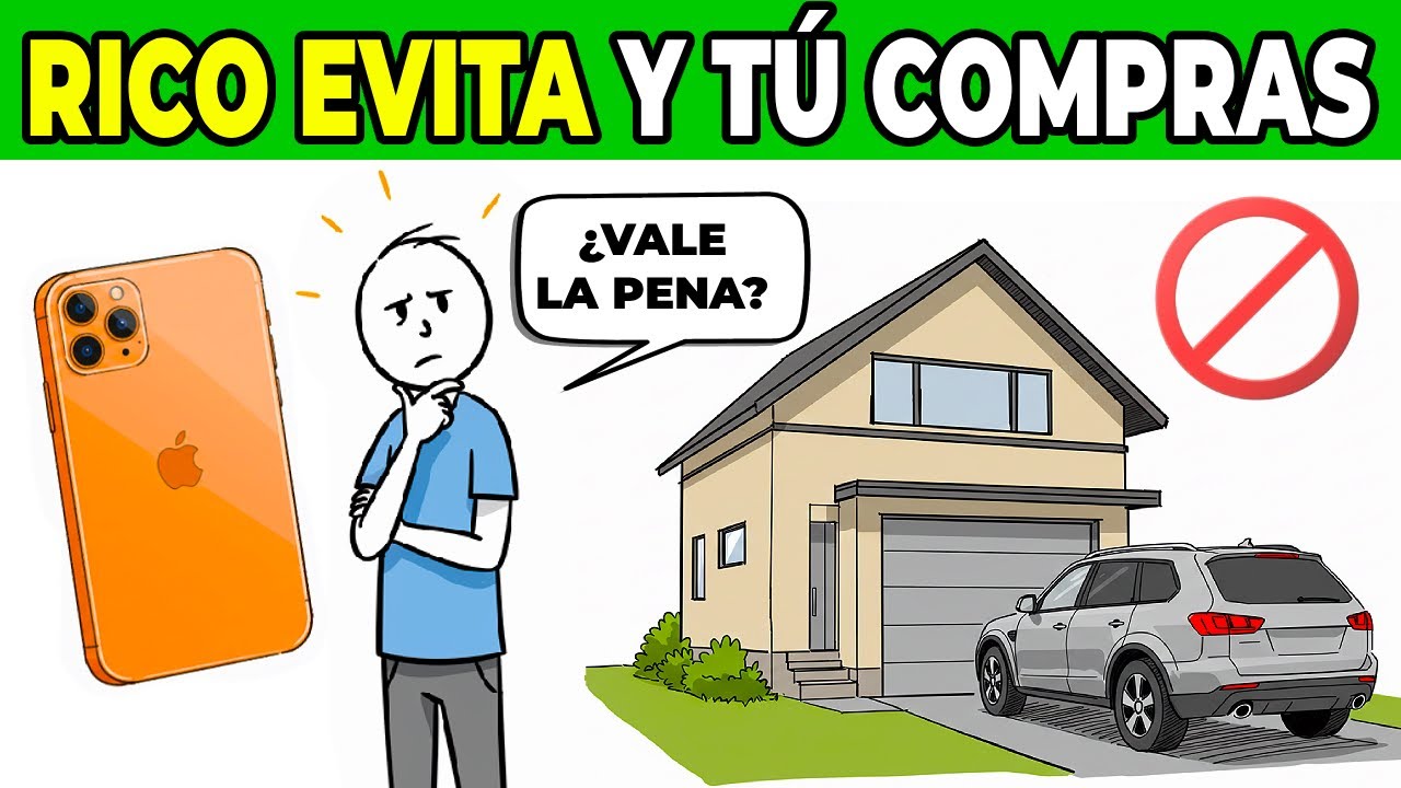 5 COSAS que el RICO DETESTA y el POBRE no piensa dos veces en comprar