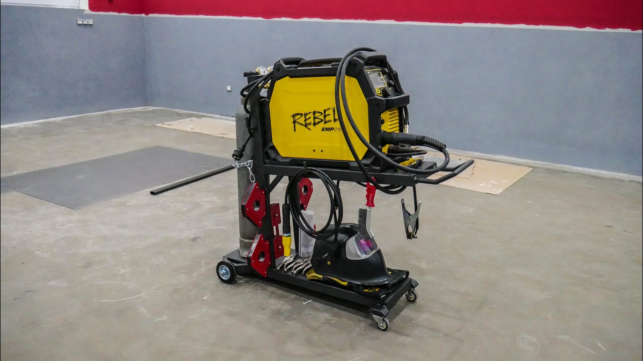 Making a Welding Cart for my ESAB Rebel