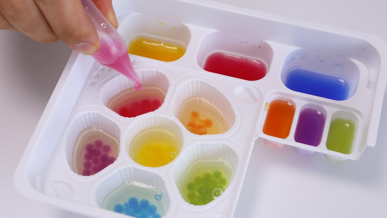 New! Popin'Cookin' Rainbow Orbeez Gummy/Jelly Making Kit 
