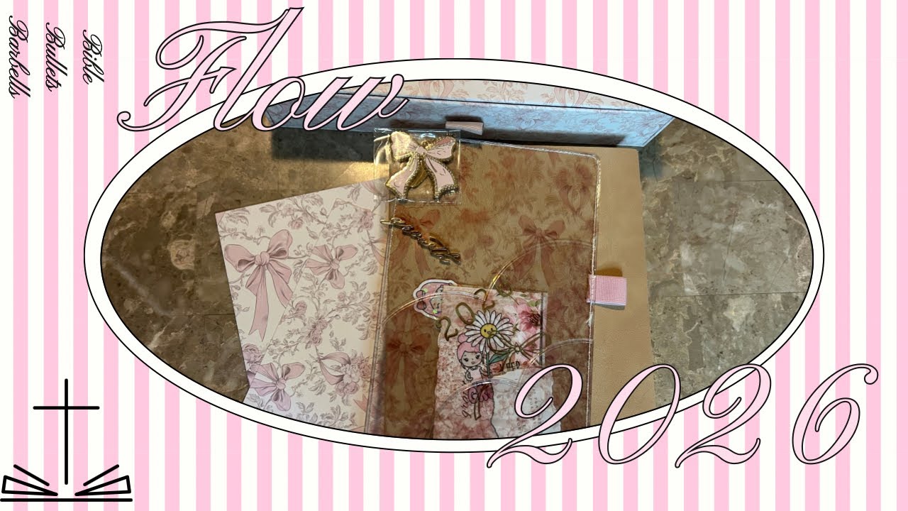 2026 FLOW 🎀 Rosey Life Planner 💕Unboxing