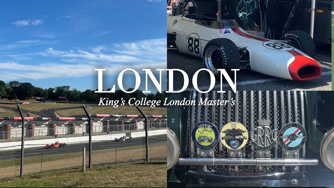🇬🇧 london diary l classic car racings (previous F1 circuit)