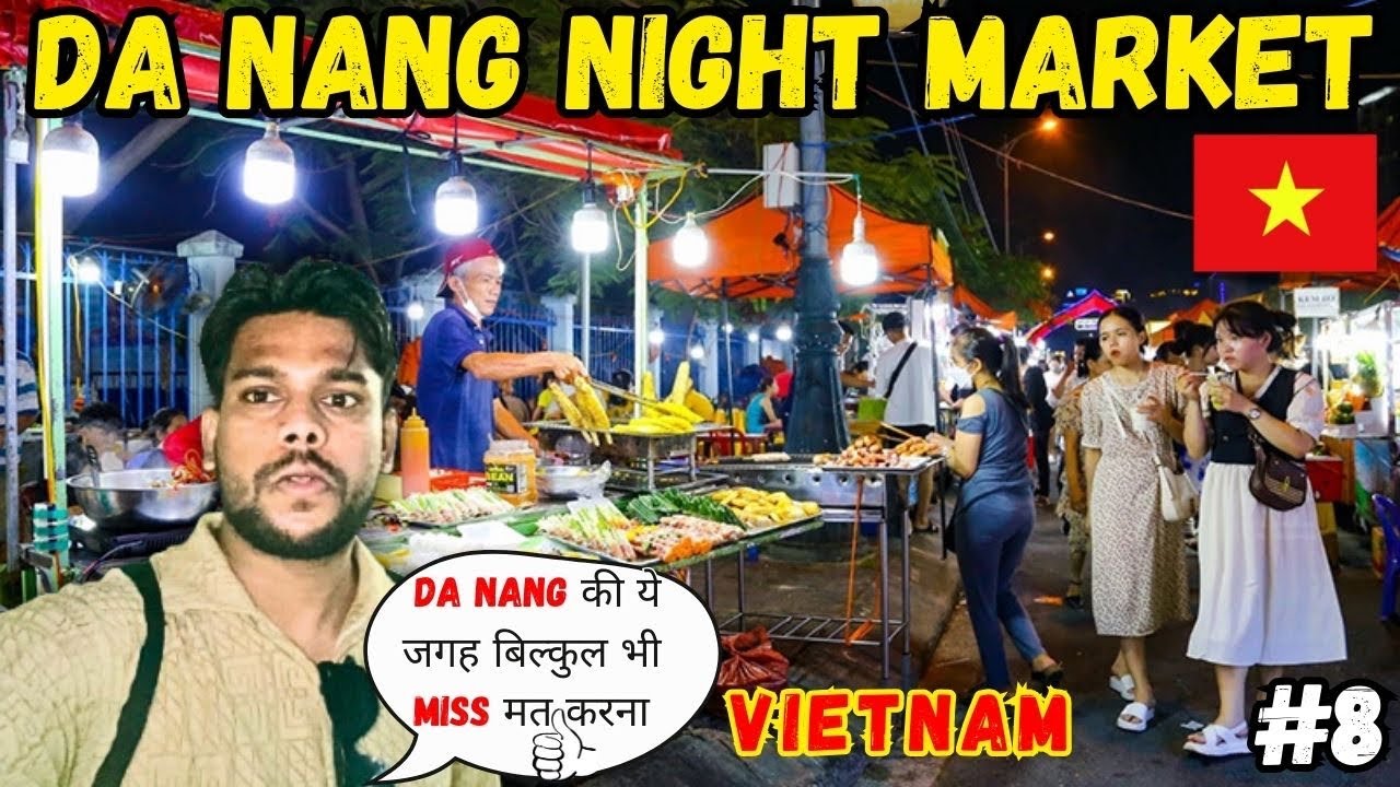 Da nang night market Vietnam 🇻🇳| Da nang Street food #danang #vietnam #vietnamstreetfood 