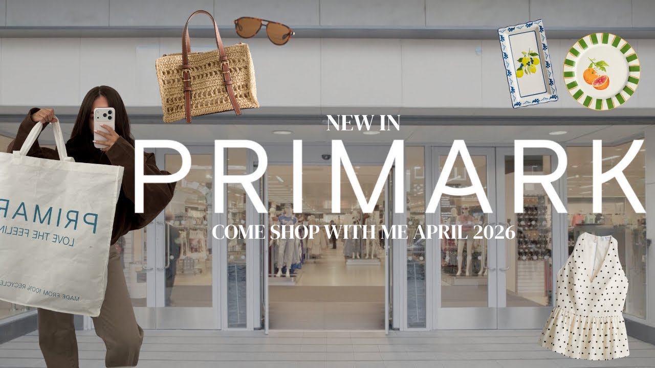 Новинки в Primark с апреля 2026 года! Приходите за покупками со мной! 🌷🤍 Горошек, купальники, акс...