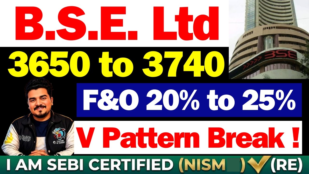 BSE Share Breakout ? | BSE Share Latest News | BSE Share Latest News Today | BSE Share | BSE