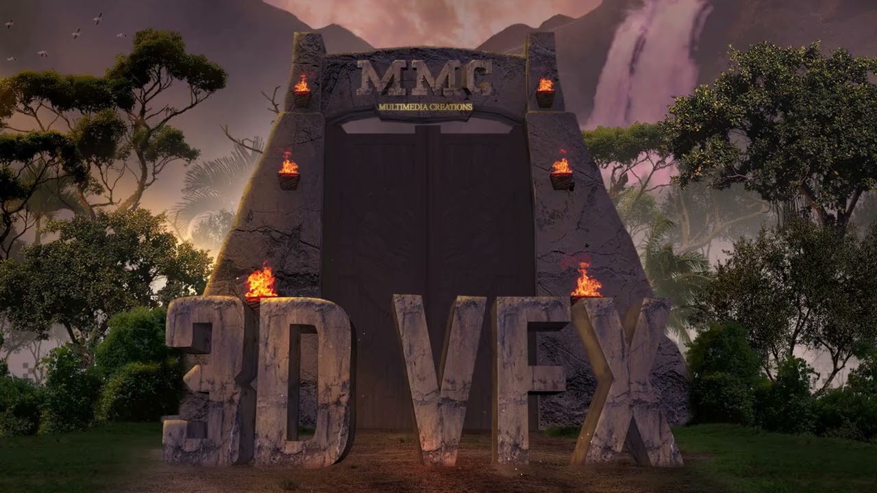 Jurassic Gate Matte Painting | Photoshop, Blender, After Effects, Nuke, Premiere Pro
