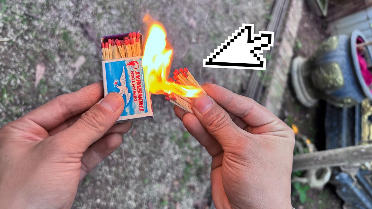 Top 5 Trò Chới Với Que Diêm Của Trẻ Em Nông Thôn Ngày Xưa