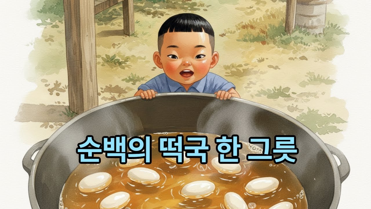 꿩 대신 닭이어도 좋았다! 가마솥 장작불로 끓여낸 진한 추억의 맛 | 어린날의 추억