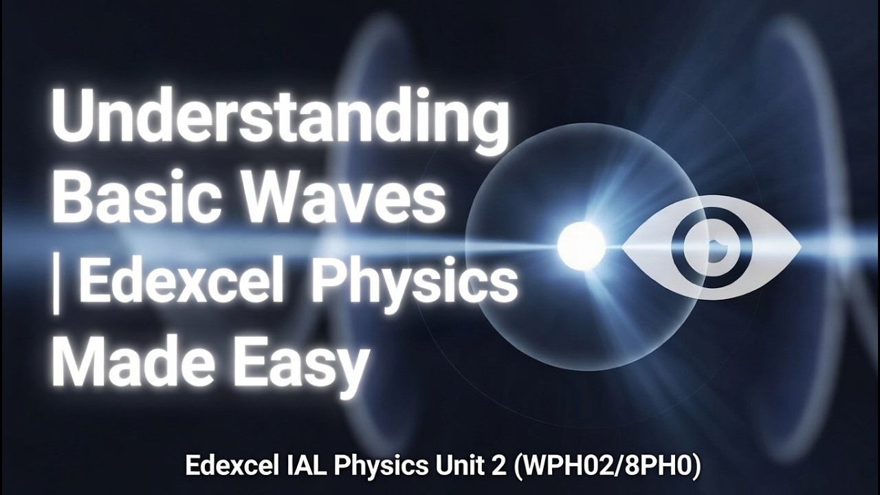Understanding Basic Waves | Edexcel Physics Made Easy