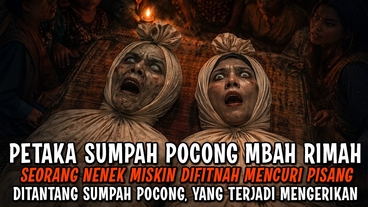SERAM DAN SEDIH❗SEORANG NENEK MISKIN DITUDUH MENCURI BERUJUNG SUMPAH POCONG HINGGA KEMATIAN TRAGIS!