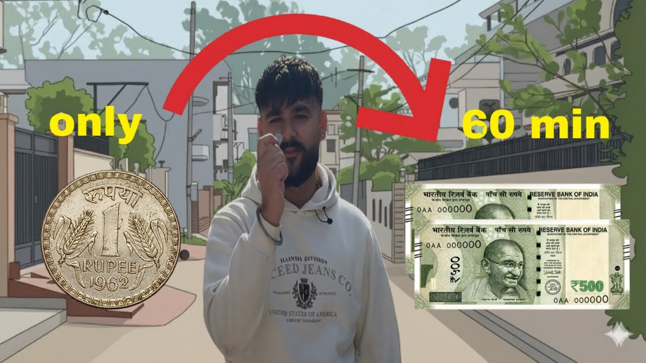 Turning Rs 1 into Rs 1,000 in 60 minutes challenge 😱 | Kushal walia