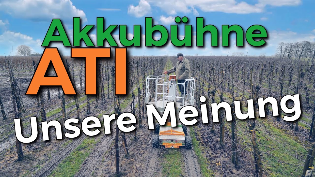 Obsthof Raddatz - Akkubühnen von ATI I Unsere Meinung I Praxistest