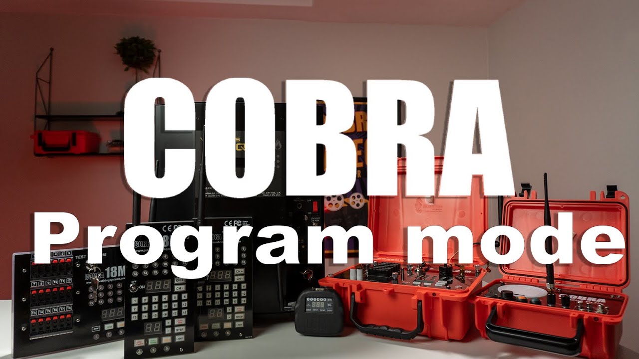 Как перевести оборудование COBRA в режим программирования