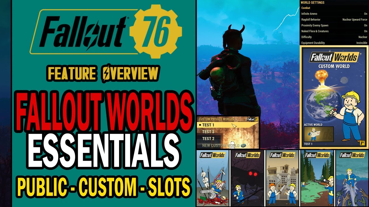 Fallout Worlds: Everything You Need to Know! 🌍 | Feature Overview | Fallout 76