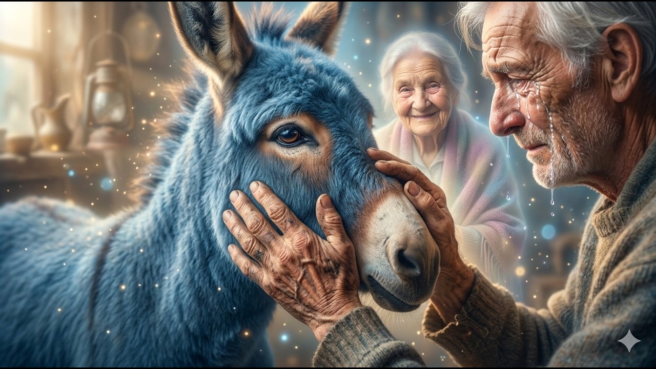 “Three Silent Donkeys Followed the Stranger Across the Desert… The Town Wasn’t Ready for the Truth”