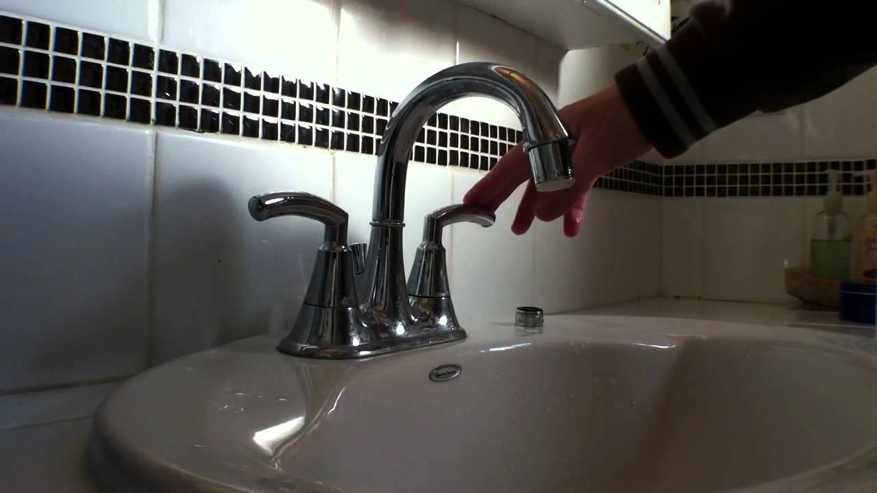 The LED 3 Colour Changing Smart sink water faucet from The Smart Hoser