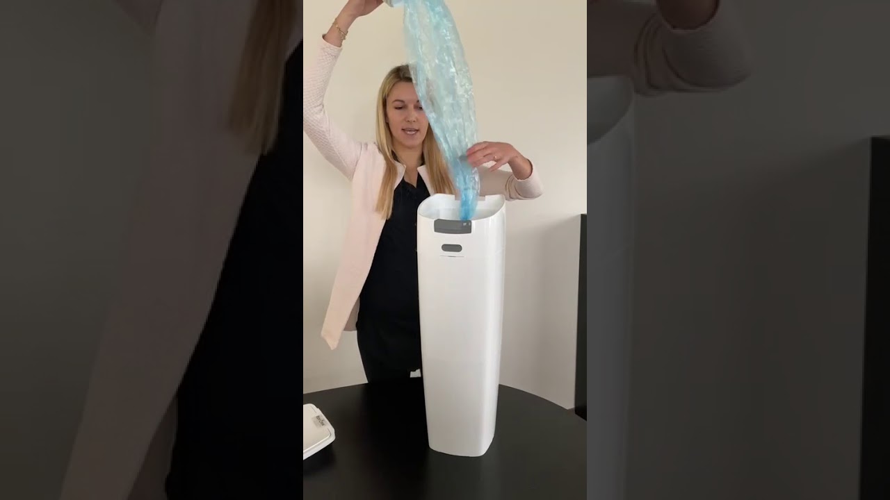 Der Spross Windeleimer - So wird er richtig benutzt.