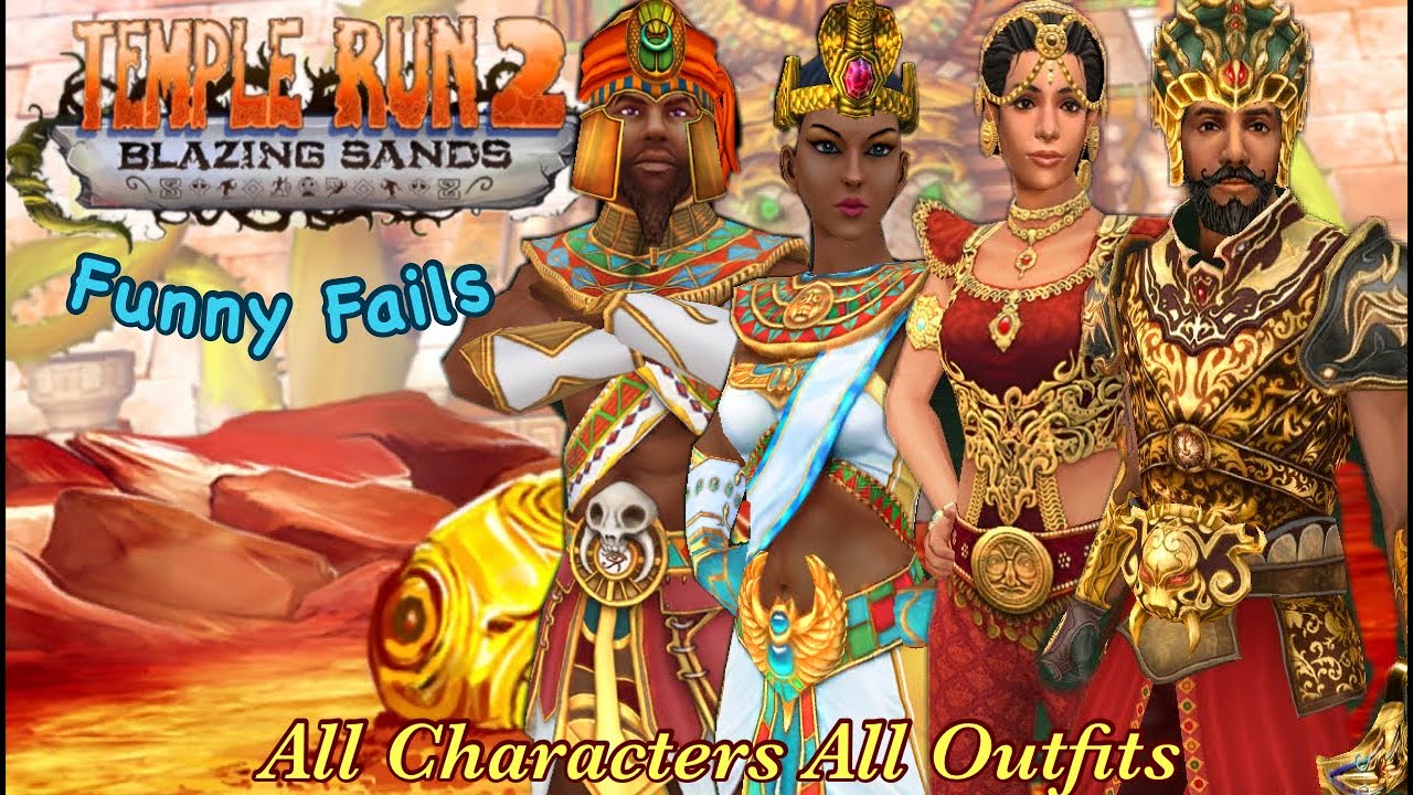 Temple Run 2 Funny Fails Temple Run 2 Blazing Sands 2021 Temple Run 2 All Characters