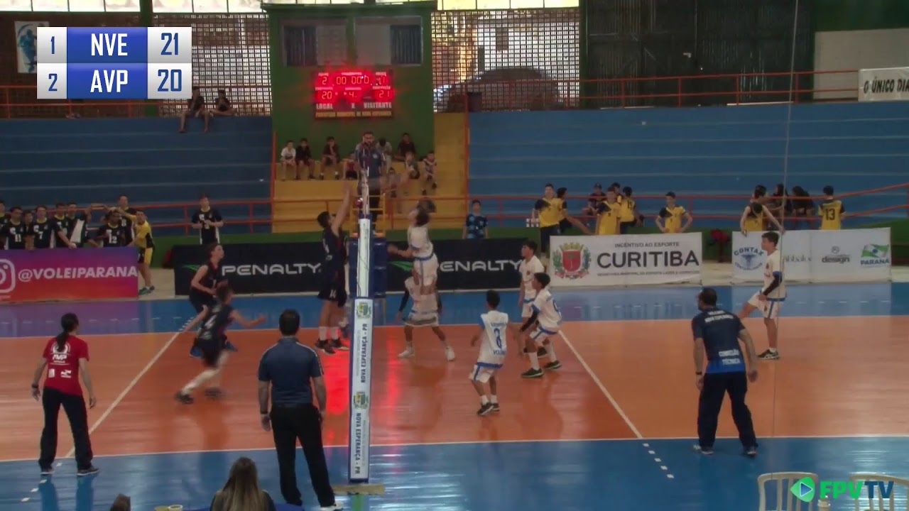 PARANAENSE SUB 14 MASCULINO - PM NOVA ESPERANÇA X AVP DENTAL UNI