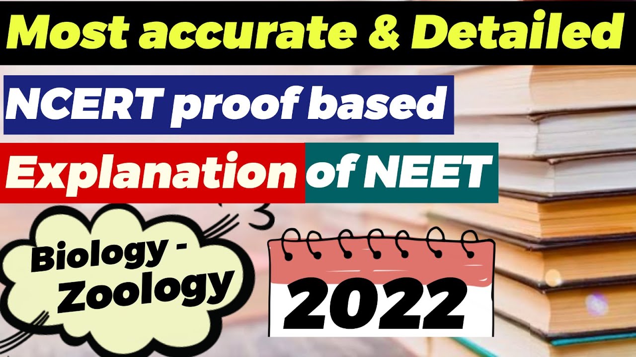 NEET -2022 | Biology paper Detailed discussion | All NCERT questions with proof | Crack NEET