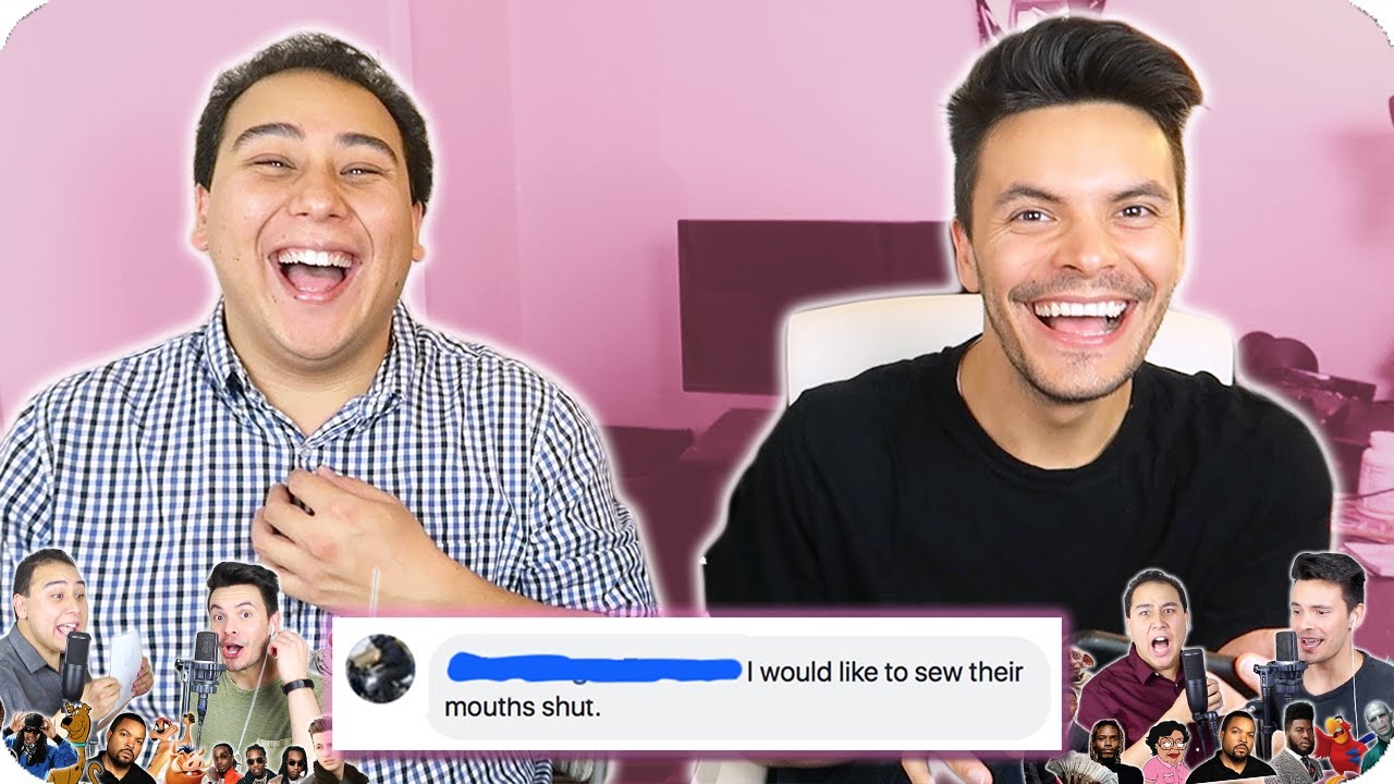 Reacting to Hate Comments from Our Impersonation Covers