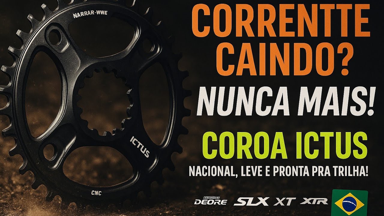 Coroa Ictus Shimano Direct Mount Vale a Pena? Veja Tudo!