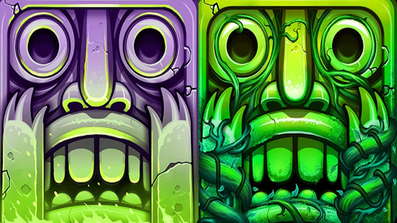 Temple Run 2 Spooky Summit VS Lost Jungle Gameplay - New Character WOLFMAN