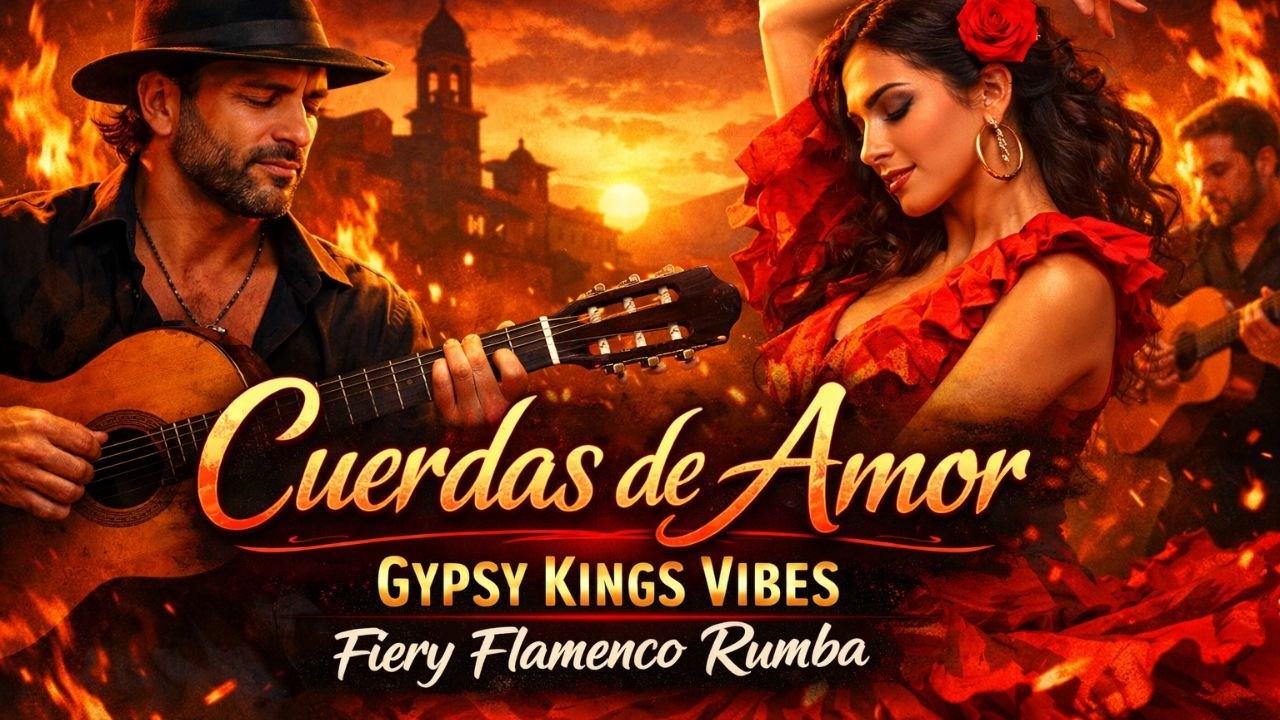 Cuerdas de Amor – Gypsy Kings Vibes _ Fiery Flamenco Rumba - midnight part2