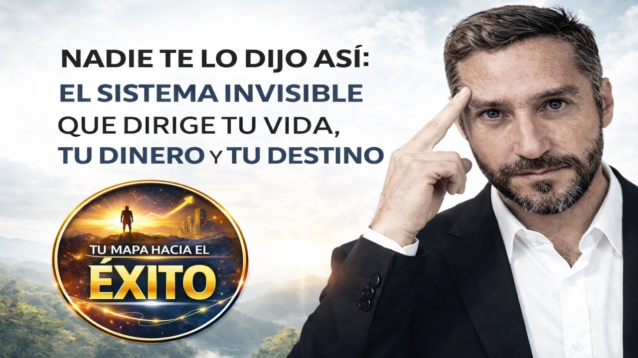 Nadie te lo dijo así ⚠️: El sistema invisible 👁️ que dirige tu vida, tus decisiones 🧠 y tu destino 🚀