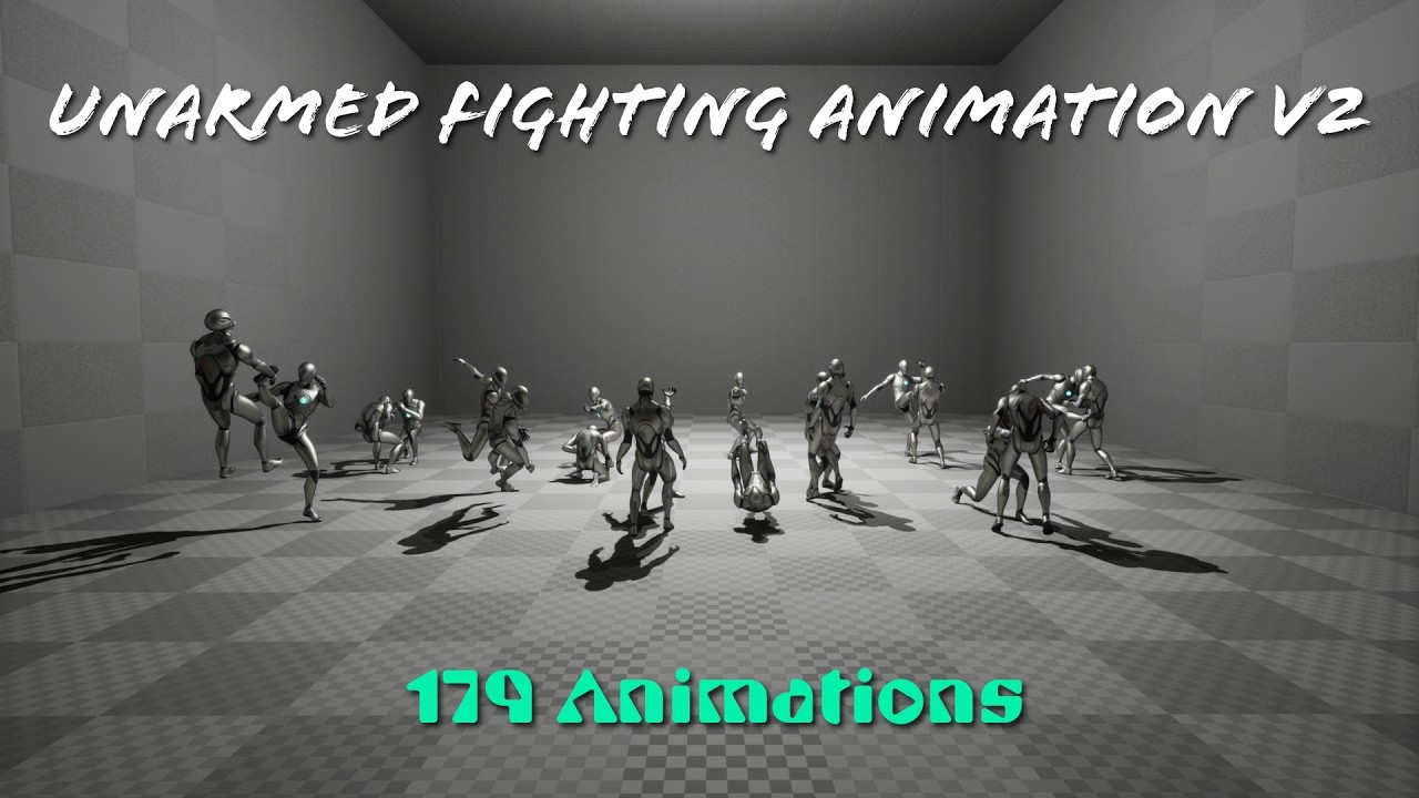 Unarmed Fighting Animation V2 (Update 1)