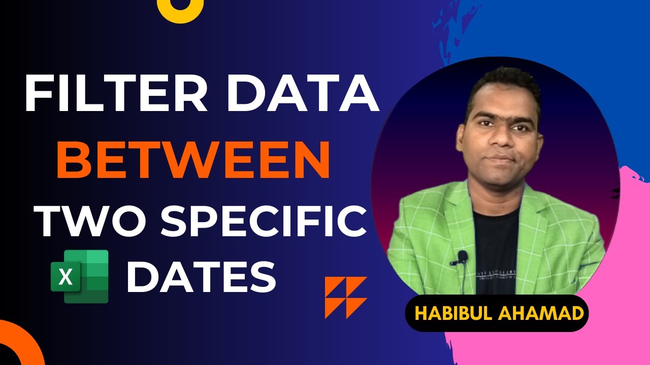 Between Filter in Excel | दो तारीखों के बीच डेटा कैसे फ़िल्टर करें #video #excel #learning