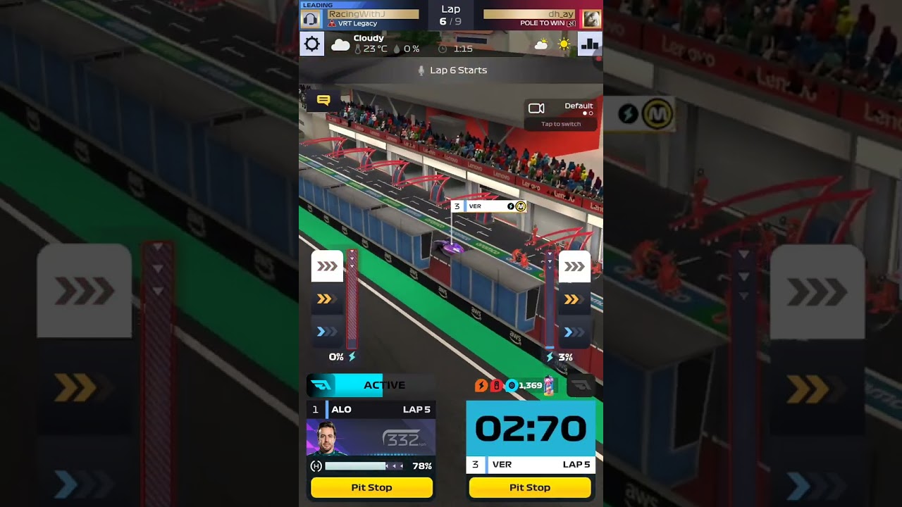F1 Clash.. Race 2... Abu Dhabi GP... Final Round Imola 
