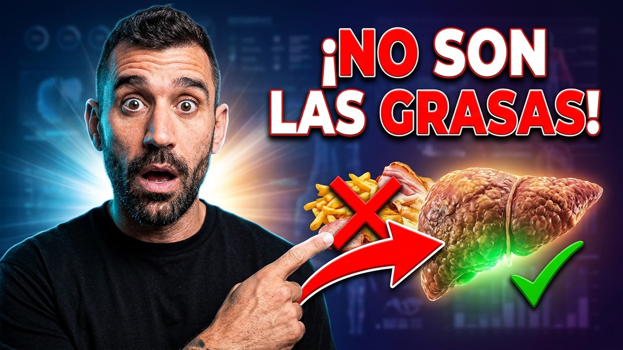 HIGADO GRASO: ¿Las GRASAS son las CULPABLES?