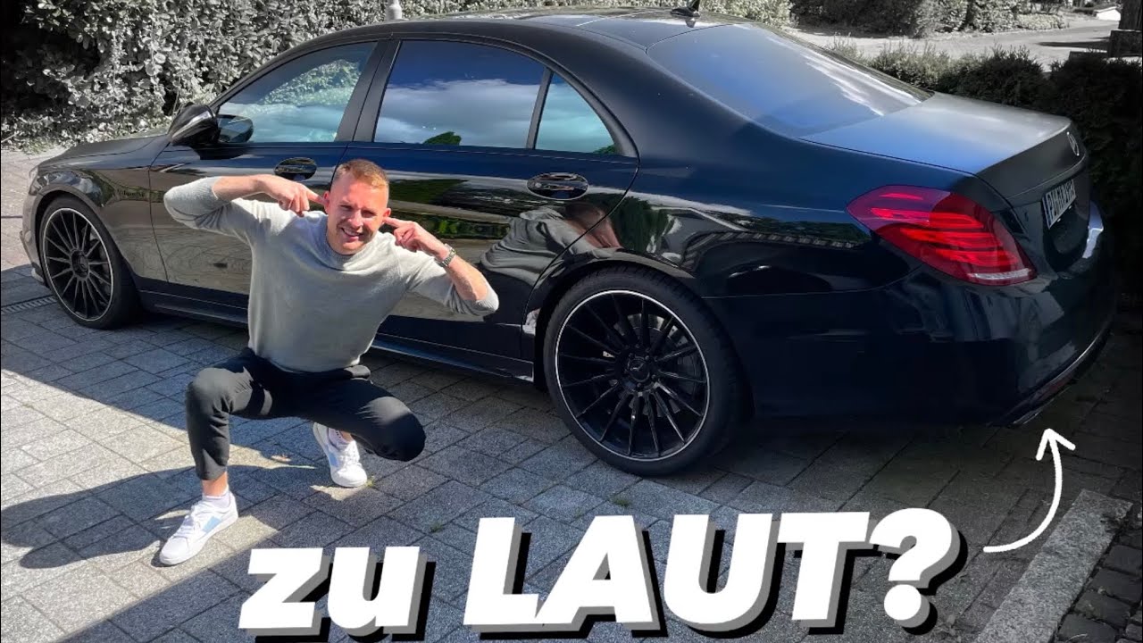 WEG vom Diesel Flüstern - Klappenabgasanlage am S500 V222 (schwör is legal)