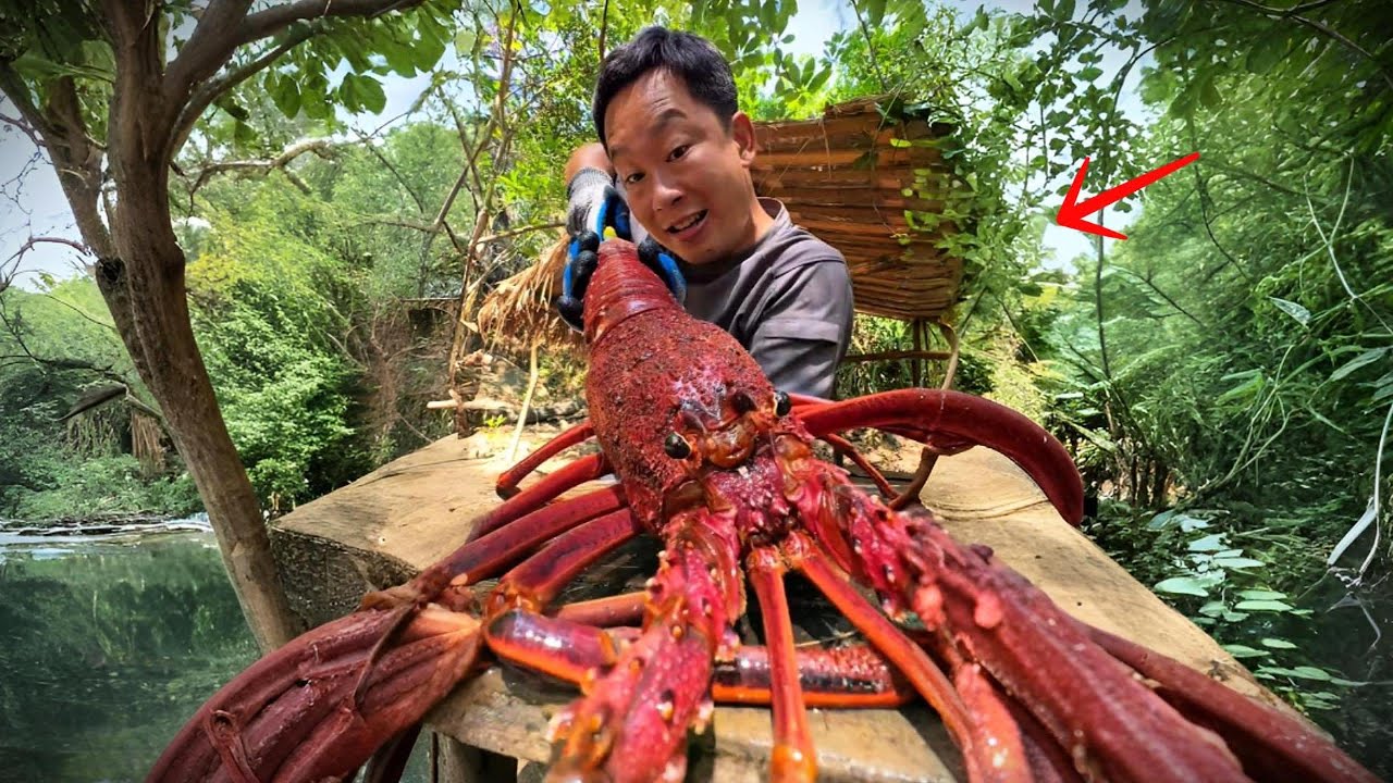 Thử Thách Sinh Tồn Trên Đảo Hải Sản - Sống Bằng 100% Hải Sản Đảo Hoang