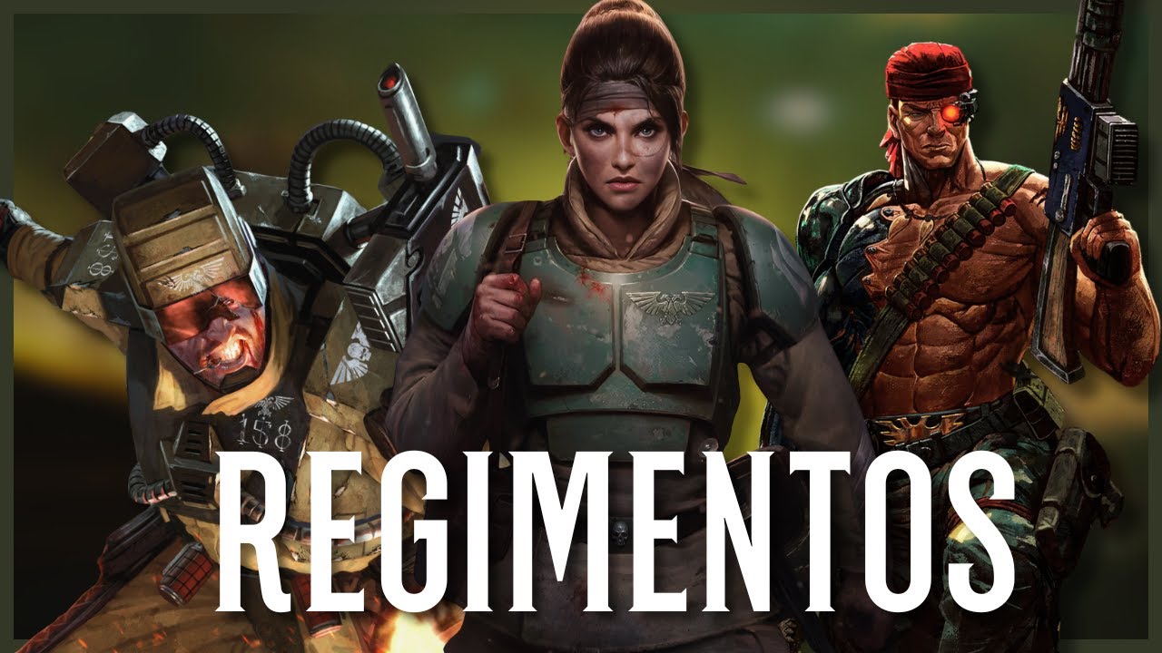 HISTÓRIA DE 40K ► Astra Militarum e seus REGIMENTOS  (PT.1)